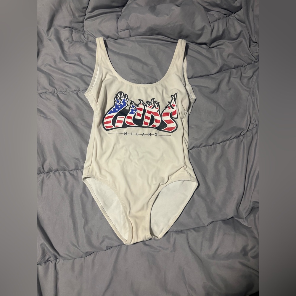 Milano Cream One Piece Swimsuit